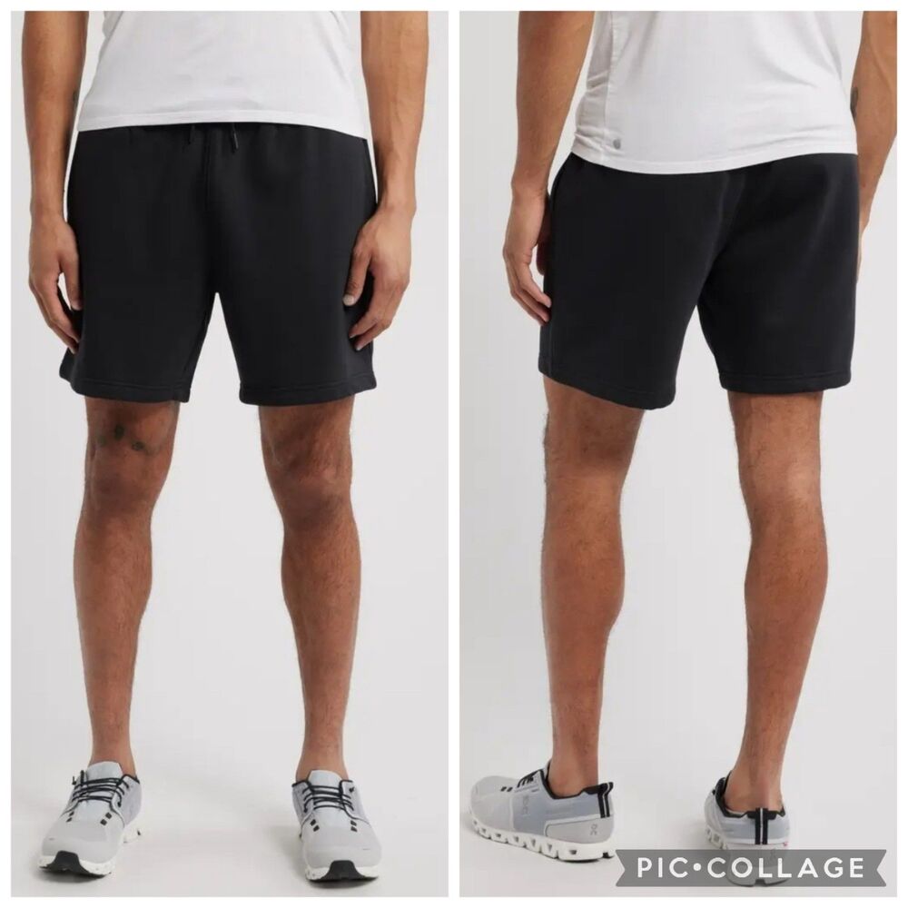 Zella Men's Fleece Black Short Size XL
